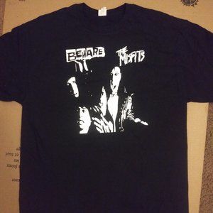 Misfits BEWARE Vintage T-Shirt (Size Medium) NEW Punk